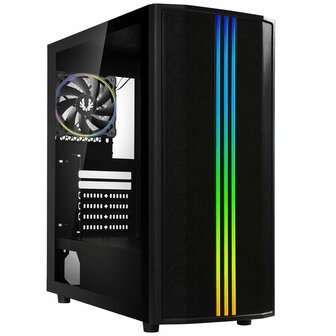 ATX Semi-toren BehuizingBitFenix Fang ARGB Zwart 1