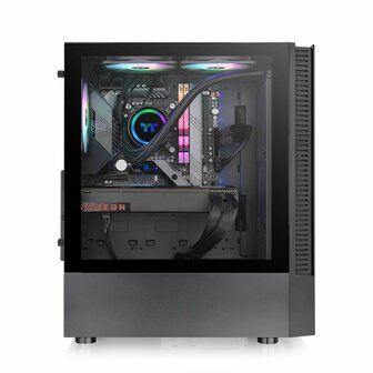 ATX Semi-toren BehuizingTHERMALTAKE View 200 TG ARGB Zwart 3