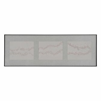 Schilderij Zwart Grijs Abstract 150 x 3 x 50 cm 2