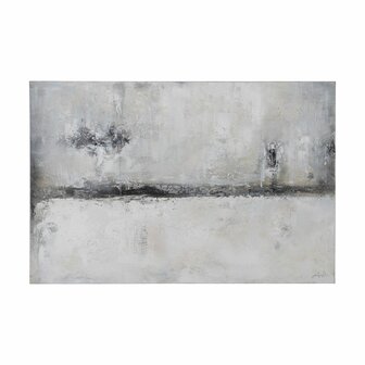 Schilderij Grijs Abstract 50 x 3 x 120 cm 1