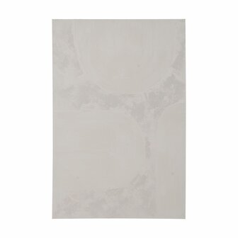 Schilderij Wit Abstract 80 x 3 x 120 cm 1