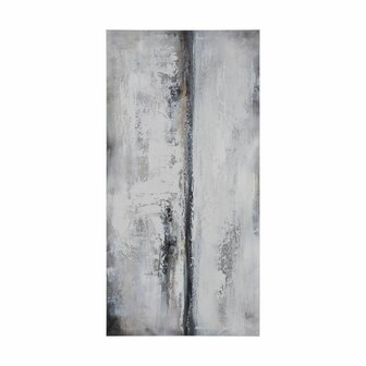 Schilderij Grijs Abstract 120 x 3 x 60 cm 2
