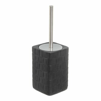 Toiletborstel Zwart Keramisch 11 x 11 x 33 cm 1