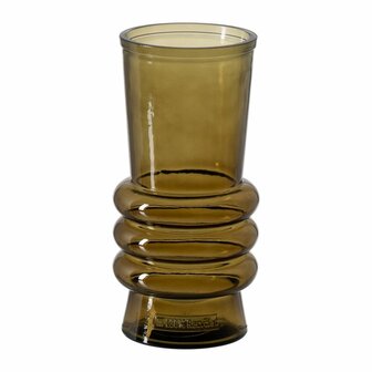 Vaas Groen Gerecycled glas 13 x 13 x 25 cm 1