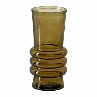Vaas Groen Gerecycled glas 13 x 13 x 25 cm 2