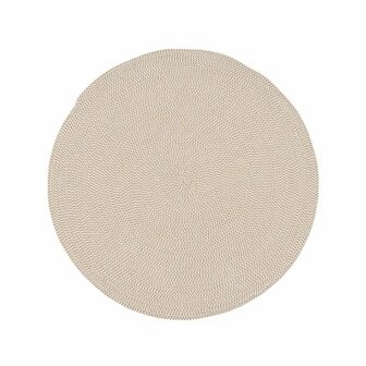 Tapijt Wit Beige 90 x 90 x 0,2 cm 1
