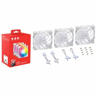 Case fan XPG VENTO 120 ARGB PWM &Oslash; 12 cm (3 Stuks) 1