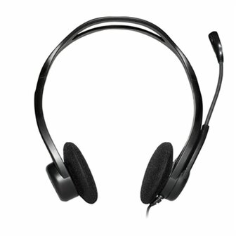 Hoofdtelefoon met microfoon Logitech 981-000100 Zwart 3
