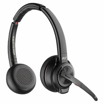 Hoofdtelefoon met microfoon Poly SAVI W8220/A Zwart 1