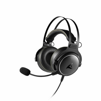 Hoofdtelefoon met microfoon Sharkoon 4044951032105 Zwart 1