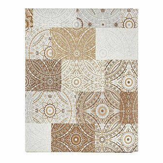 Tafelkleed Mandala Dun canvas Beige (140 x 180 cm) 1