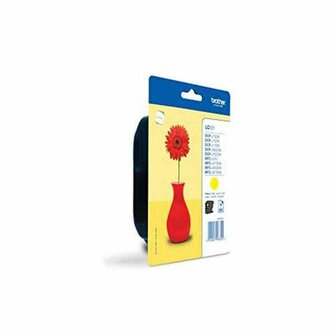 Originele inktcartridge Brother LC-121Y Geel 1