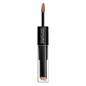 Lippenstift Infaillible 24H L&amp;apos;Oreal Make Up 117-perpetual brown 3