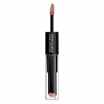 Lippenstift Infaillible 24H L&amp;apos;Oreal Make Up 117-perpetual brown 5