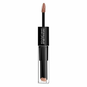 Lippenstift Infaillible 24H L&amp;apos;Oreal Make Up 117-perpetual brown 7
