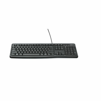 Toetsenbord Logitech Keyboard K120 for Business Zwart QWERTY 1
