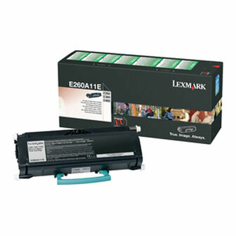 Toner Lexmark E260A11E Zwart 1