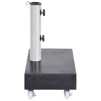 Parasolvoet 45x25x8 cm graniet zwart 3