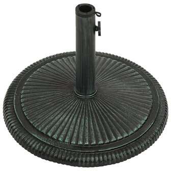 Parasolvoet 45x45x30 cm gietijzer groen 3
