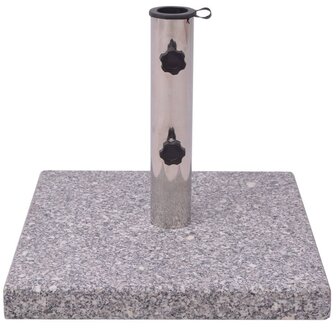 Parasolvoet Graniet 20 kg vierkant 2