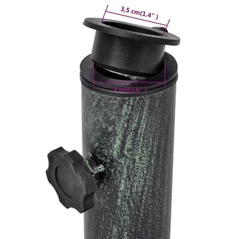 Parasolvoet 12 kg 48 cm gietijzer  7