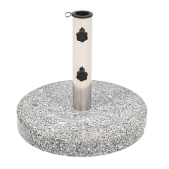Parasolvoet rond 20 kg graniet 1