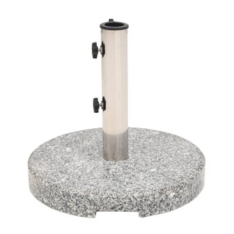 Parasolvoet rond 20 kg graniet 2