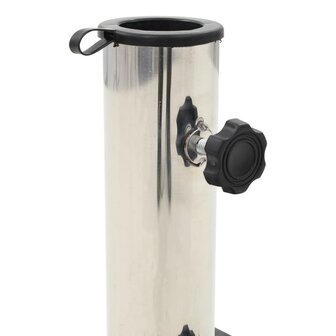 Parasolvoet vierkant 28,5 kg graniet zwart 2