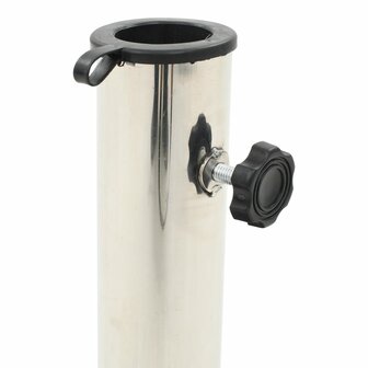 Parasolvoet rond 20 kg graniet zwart 2