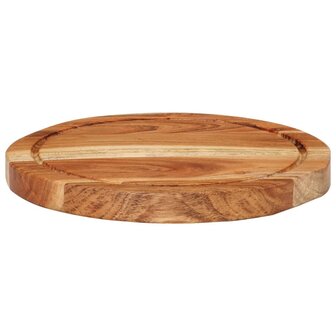 Hakblok &Oslash; 25x2,5 cm massief acaciahout 2