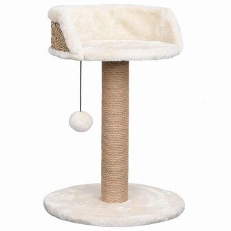 Kattenboom met mandje 49 cm zeegras 2