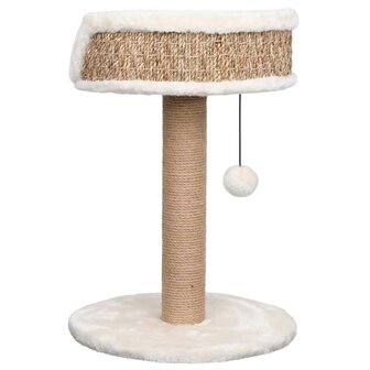 Kattenboom met mandje 49 cm zeegras 5