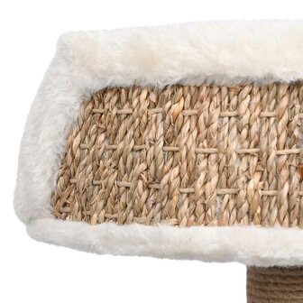 Kattenboom met mandje 49 cm zeegras 7