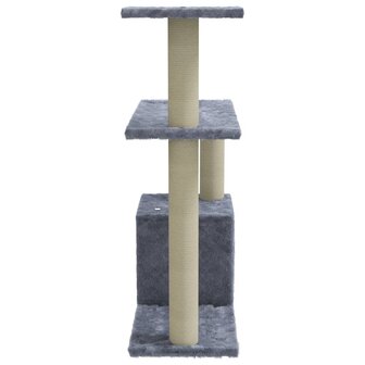 Kattenkrabpaal met sisal krabpalen 70 cm lichtgrijs 4