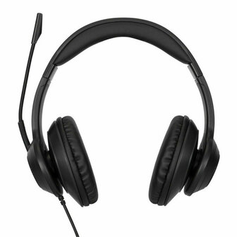 Hoofdtelefoon met microfoon Targus AEH102GL Zwart 1