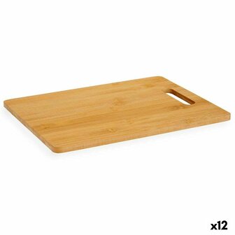 Snijplank Bruin Bamboe 38 x 0,9 x 28 cm (12 Stuks) 1