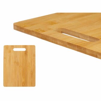 Snijplank Bruin Bamboe 38 x 0,9 x 28 cm (12 Stuks) 3