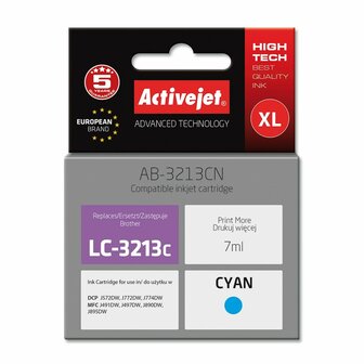 Originele inktcartridge Activejet AB-3213CN Cyaan 1