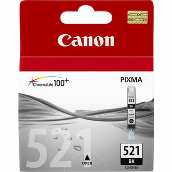 Originele inktcartridge Canon CLI-521 BK Zwart 3