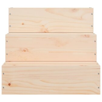 Huisdierentrap 40x37,5x35 cm massief grenenhout 4