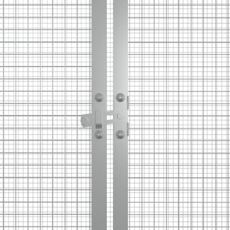 Kippenhok 200x91x100 cm gegalvaniseerd staal antracietkleurig 5