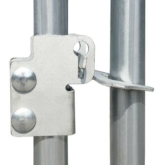 Kippenren 9x1x1,5 m gegalvaniseerd staal 4