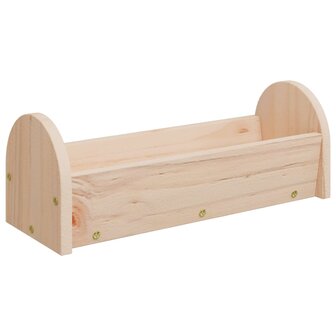 Hooiruif voor konijnen 28x10x10 cm massief vurenhout 2