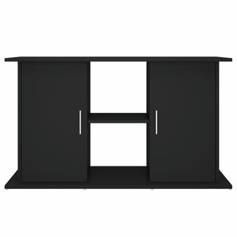 Aquariumstandaard 101x41x58 cm bewerkt hout zwart 5