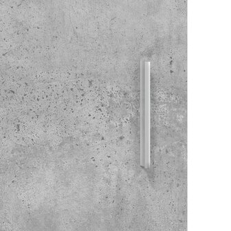 Aquariumstandaard 101x41x58 cm bewerkt hout betongrijs 9