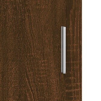 Aquariumstandaard 101x41x58 cm bewerkt hout bruin eikenkleur 9
