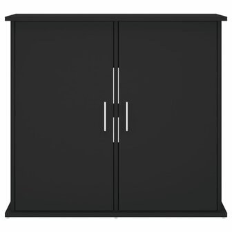 Aquariumstandaard 81x36x73 cm bewerkt hout zwart 5