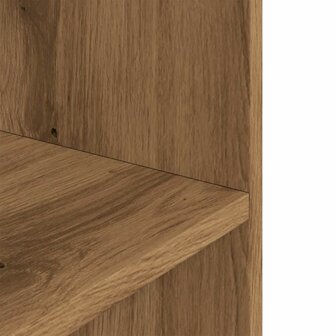Aquariumstandaard 80x35x60cm bewerkt hout artisanaal eikenkleur 7