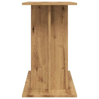 Aquariumstandaard 120x40x60 cm bewerkt hout artisanaal eiken 5