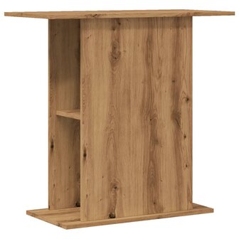 Aquariumstandaard 36x75x72,5 cm bewerkt hout artisanaal eiken 2